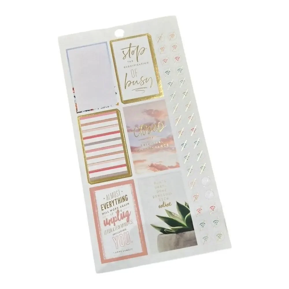 The Classic Happy Planner® Digital Detox Value Pack Stickers​​